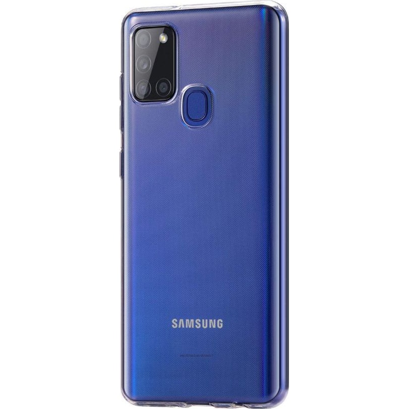 Husa de protectie Lemontti Silicon Samsung Galaxy A21s, Transparent