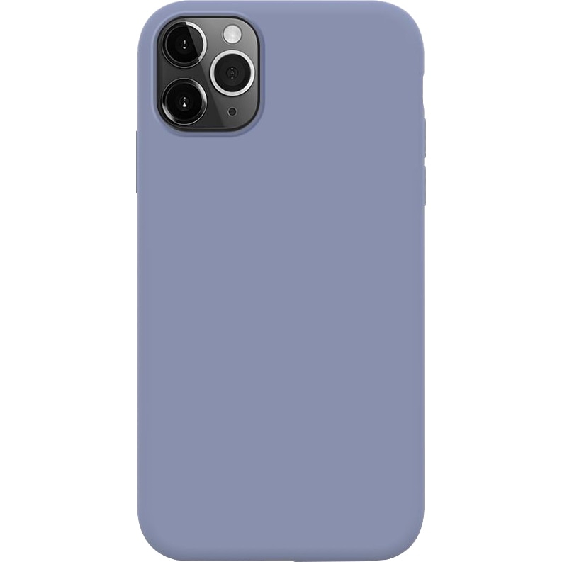Husa de protectie Lemontti Silicon Soft Slim iPhone 11 Pro Max, Lavender Gray