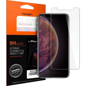 Spigen Folie GLAS.tr Slim HD iPhone 11 Pro Max / Xs Max Transparent Spigen Folie GLAS.tr Slim HD iPhone 11 Pro Max / Xs Max Transparent