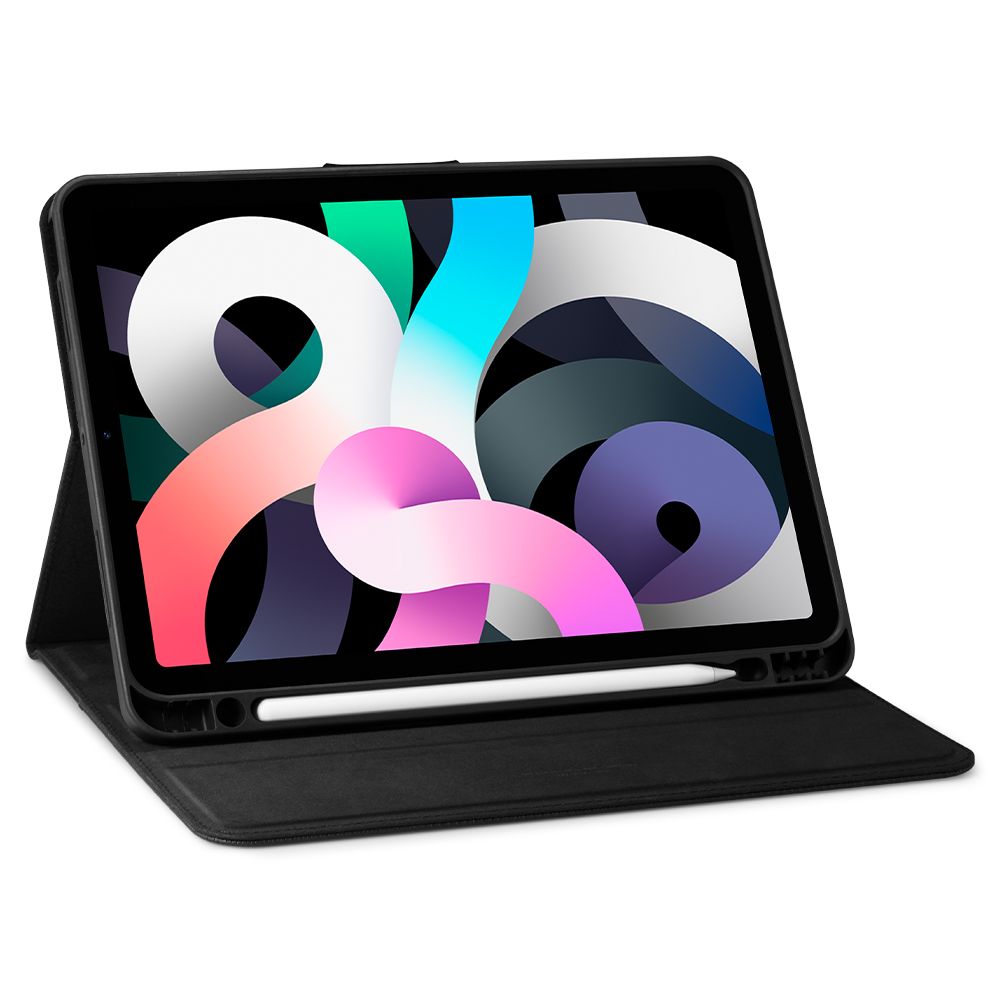 Husa Spigen Liquid Air Folio compatibila cu iPad Air 4 2020 / 5 2022 Black