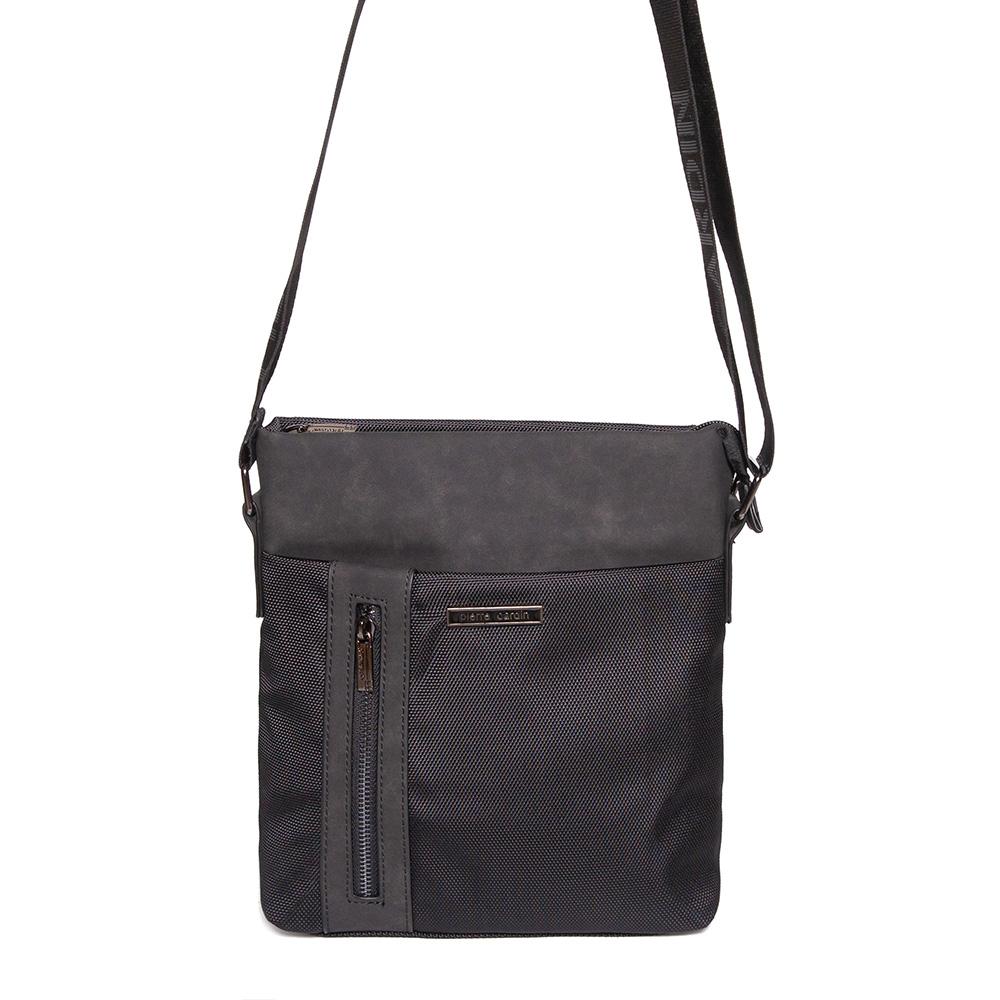 Geanta umar barbati Pierre Cardin GBU535, Negru