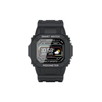 smartwatch bigshot i2  step counter sleep monitor rest reminder display 096quot bluetooth curea silicon negru imagen 19_0_
0