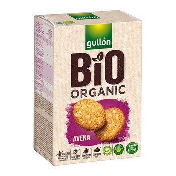 Biscuiti bio cu ovaz, 250g, Gullon Biscuiti bio cu ovaz, 250g, Gullon