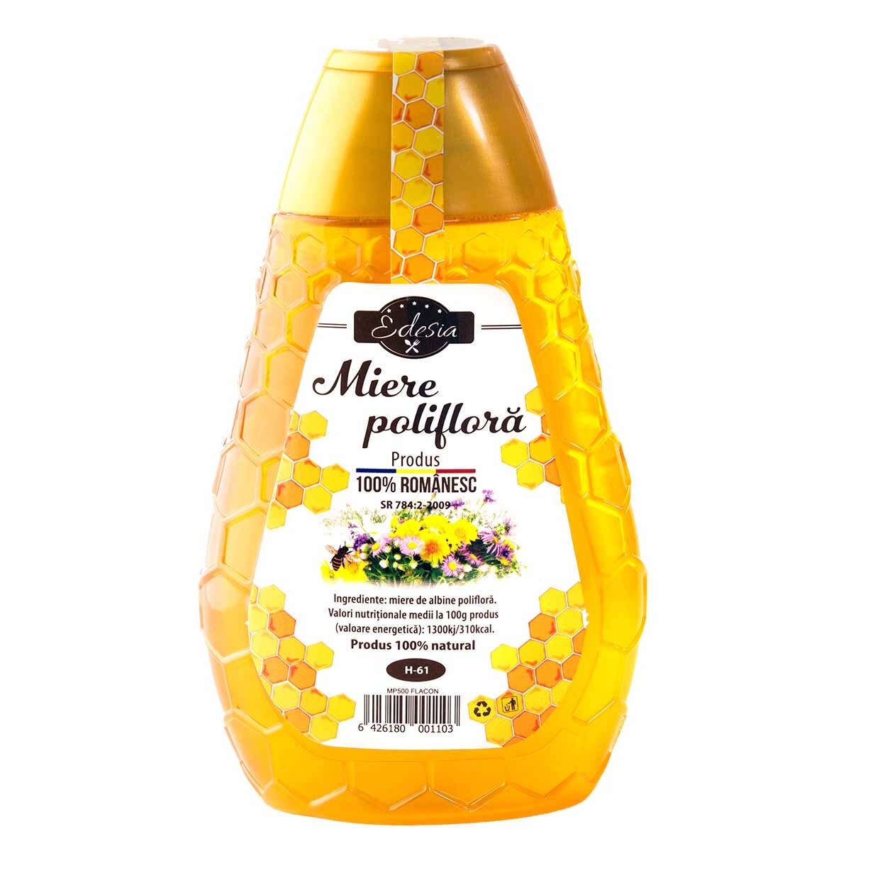 Miere Poliflora, Edesia, flacon 500 g