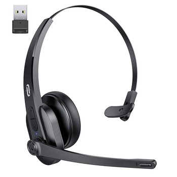 Casti TaoTronics TT-BH041, AI Noise Cancelling, Call Center, Bluetooth 5.0, USB Dongle, functionare 34 ore Casti TaoTronics TT-BH041, AI Noise Cancelling, Call Center, Bluetooth 5.0, USB Dongle, functionare 34 ore