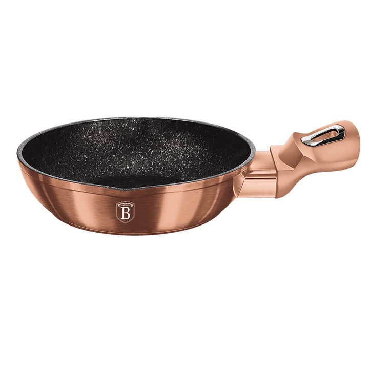 Мини тиган Berlinger Haus Rose Gold Metallic Line, 16 см