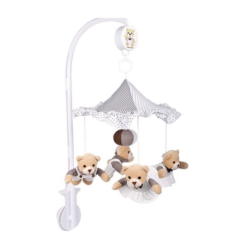 Carusel muzical pentru bebelusi Canpol Babies 2/374, Multicolor