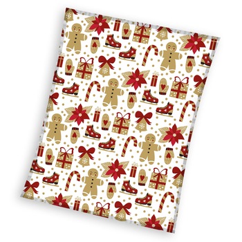 Patura Coral fleece Magic Christmas, 150x200 cm Patura Coral fleece Magic Christmas, 150x200 cm