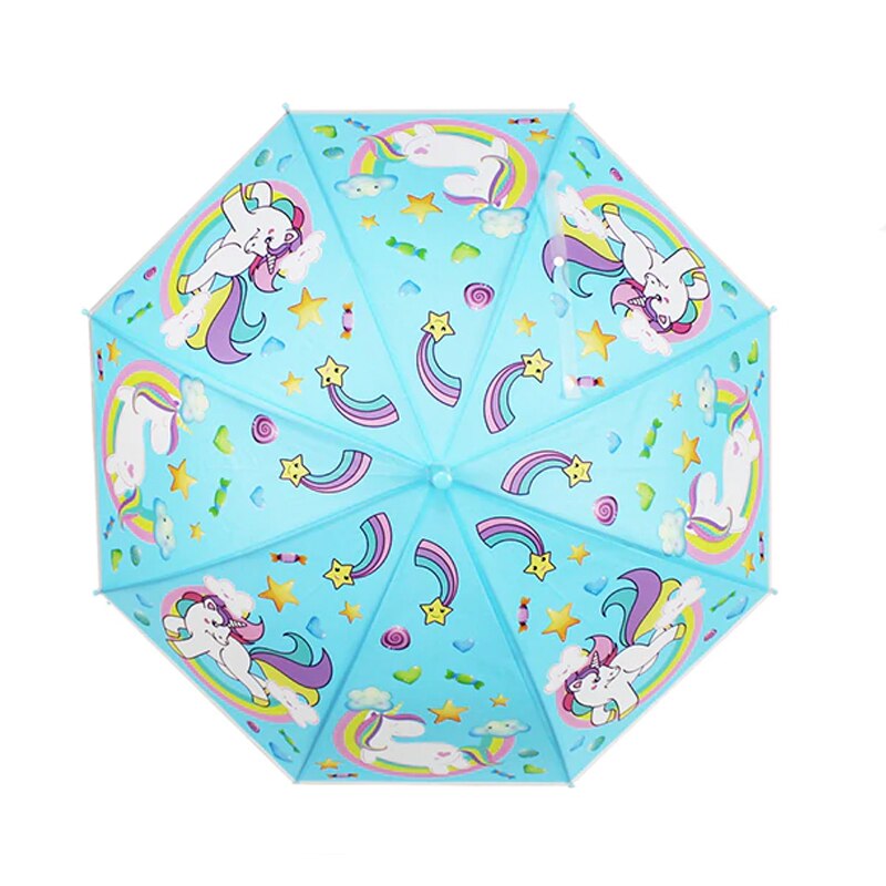 Umbrela pentru fete Midex UCM-3, Albastru, Universal