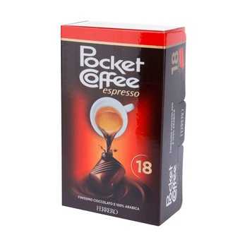 Ciocolata cu cafea Pocket Coffee 225 gr Ciocolata cu cafea Pocket Coffee 225 gr