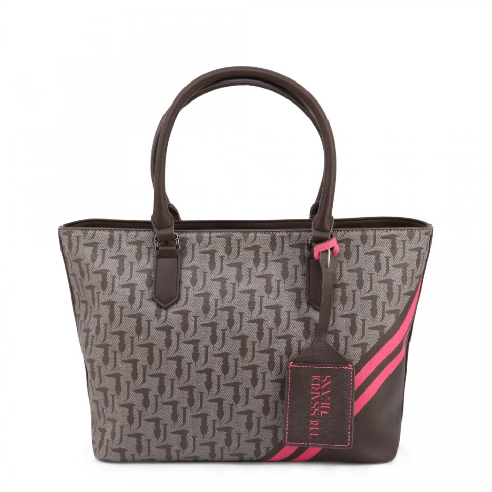 Geanta shopper, dama, Trussardi, VANIGLIA_75B00552-99B261, Bej