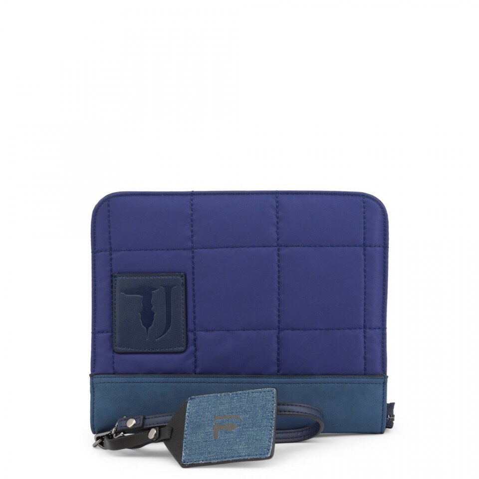 Geanta de mana, dama, Trussardi, TICINESE_71B00105-99U280, Bleumarin
