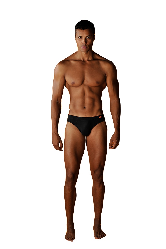 Slip Clasic barbati, Model 13, Tuareg, Negru
