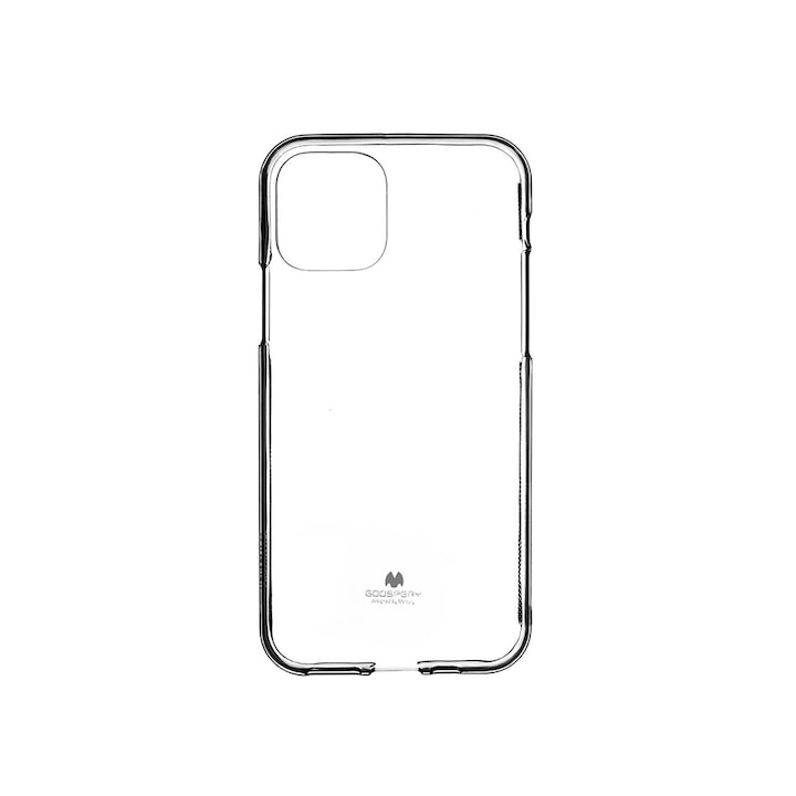 Оригинален защитен калъф Goospery Premium от силикон TPU HighQuality Perfect Fit Slim за iPhone 12 Pro Max, прозрачен