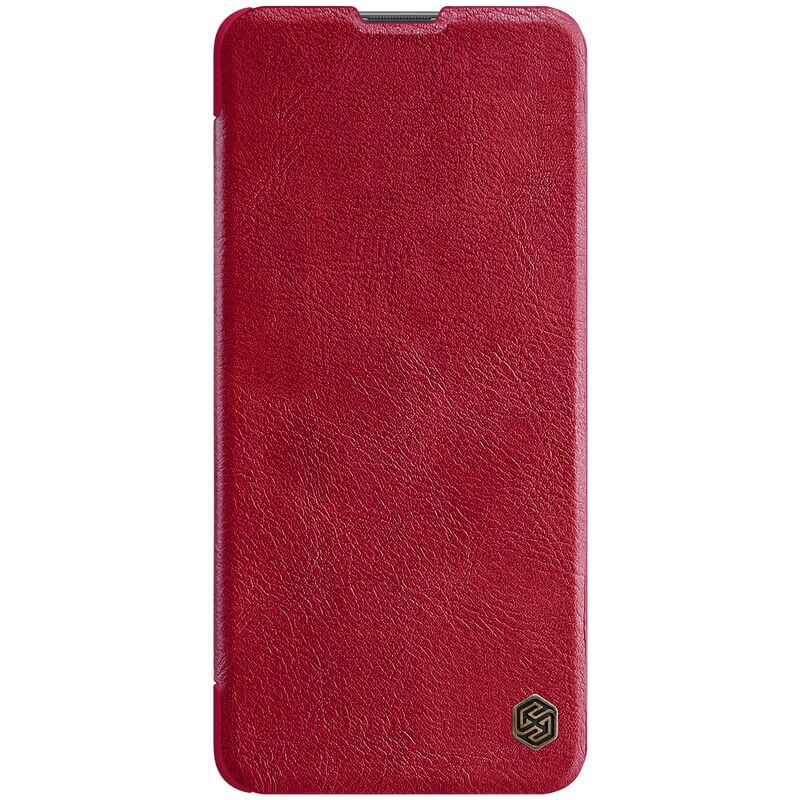Husa tip carte Nillkin Qin pentru Samsung Galaxy M51 rosu