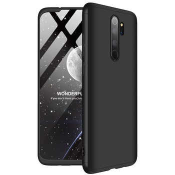 Husa 360 GKK compatibila cu Xiaomi Redmi Note 8 Pro - Black Husa 360 GKK compatibila cu Xiaomi Redmi Note 8 Pro - Black