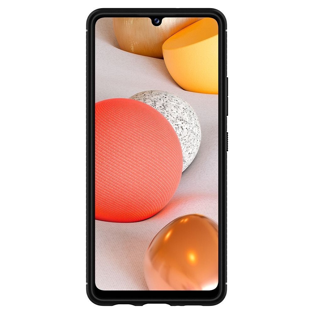 Husa Premium Spigen Rugged Armor Compatibila Cu Samsung Galaxy A42 5g, Negru