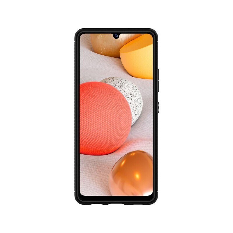 Husa Premium Spigen Rugged Armor Compatibila Cu Samsung Galaxy A42 5g, Negru