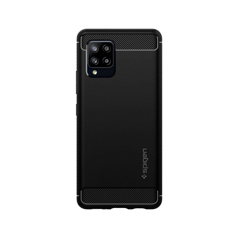 Husa Premium Spigen Rugged Armor Compatibila Cu Samsung Galaxy A42 5g, Negru