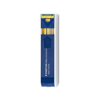 Set 12 rezerve pentru creion Staedtler Mars Lumochrom, 204, 2 mm, Galben Set 12 rezerve pentru creion Staedtler Mars Lumochrom, 204, 2 mm, Galben