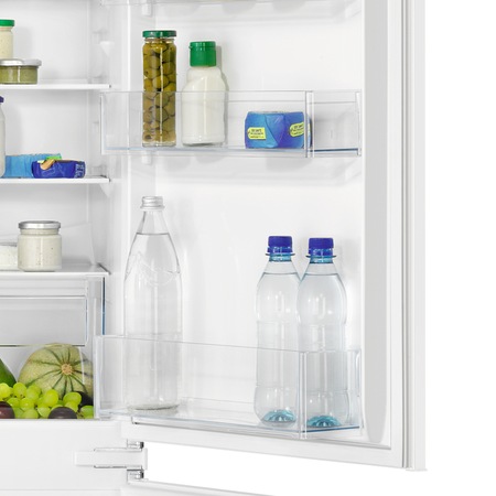 Combina frigorifica incorporabila Zanussi ZNLN18FS1, 267 l, Clasa F, LowFrost, FastFreeze, H 177 cm