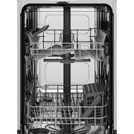 Masina de spalat vase Electrolux ESA12100SW, 9 seturi, 5 programe, Clasa A+, Motor Inverter, AirDry, PerfectFit, 45 cm, Alb