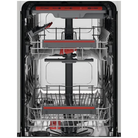 Съдомиялна за вграждане AEG FEE73517PM, 10 комплекта, 9 програми, Клас D, MaxiFlex, SatelliteClean, QuickLift, AirDry, 45 см