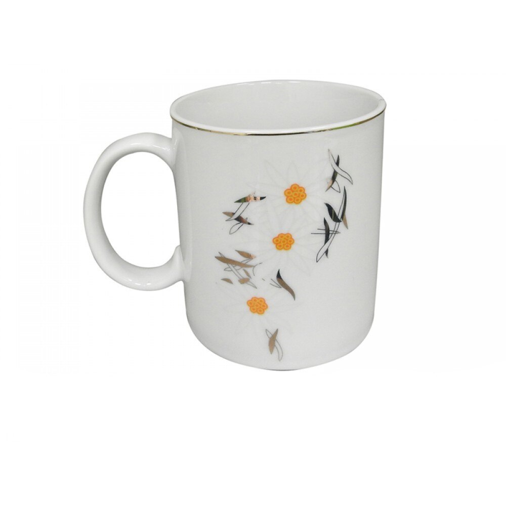 Cana portelan 300ml model floral margareta