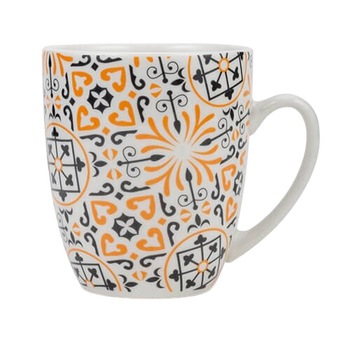 Cana, din portelan, 355 ml, Maiolica Orange NAVA NV 099 135 Cana, din portelan, 355 ml, Maiolica Orange NAVA NV 099 135