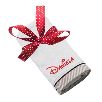 Prosop copii, LWS, bumbac, brodat, model nume Daniela, 70x140 cm Prosop copii, LWS, bumbac, brodat, model nume Daniela, 70x140 cm