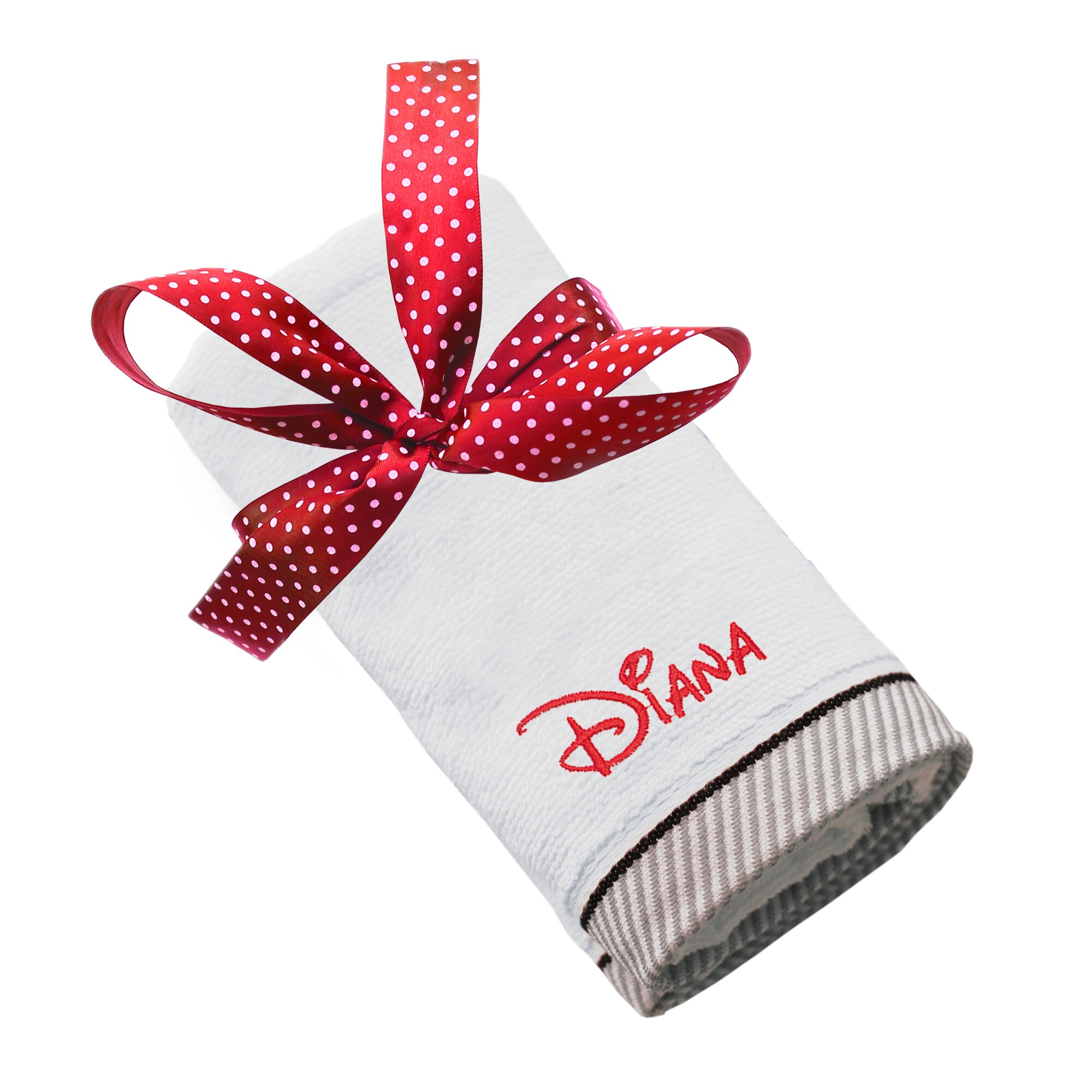 Prosop copii, LWS, bumbac, brodat, model nume Diana, 50x100 cm