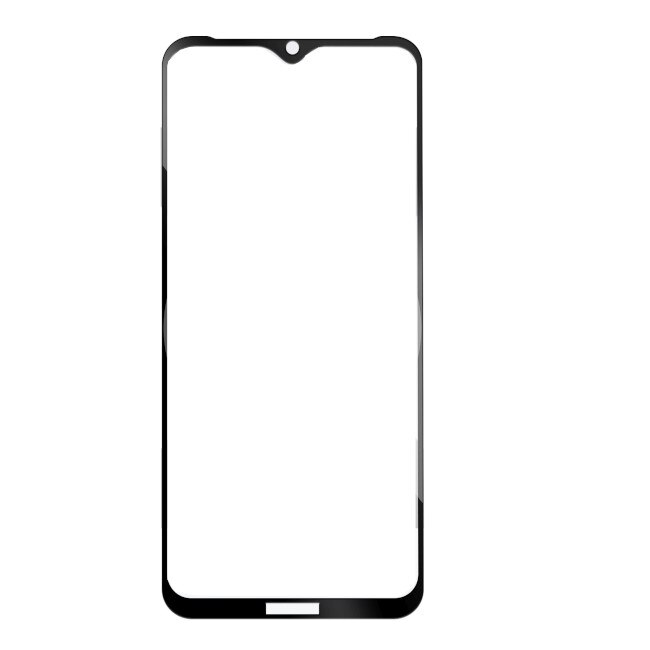 Folie de protectie Full-Cover pentru Xiaomi Redmi 9A/9C, Fixed, Sticla securizata, Negru