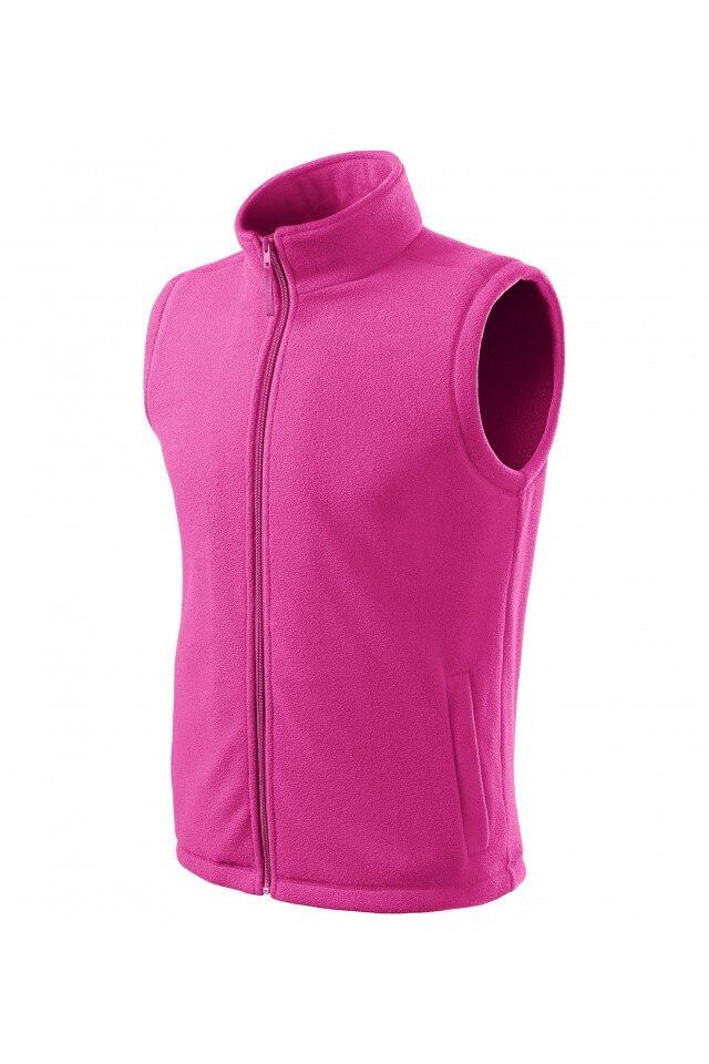 Vesta unisex, 100% poliester, Rosu fucsie, 518-49