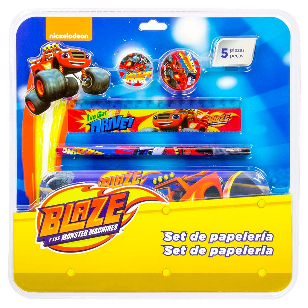 Set papetarie Blaze 5 piese Multicolor