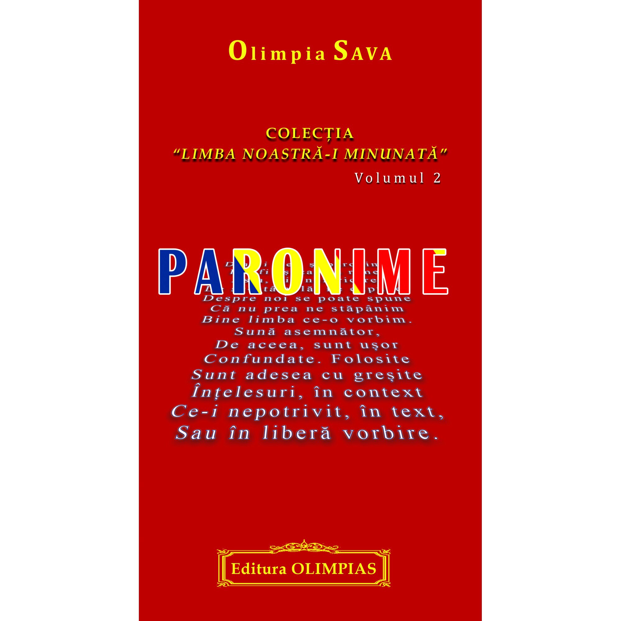 Paronime - Olimpia Sava