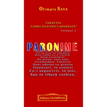 Paronime - Olimpia Sava Paronime - Olimpia Sava