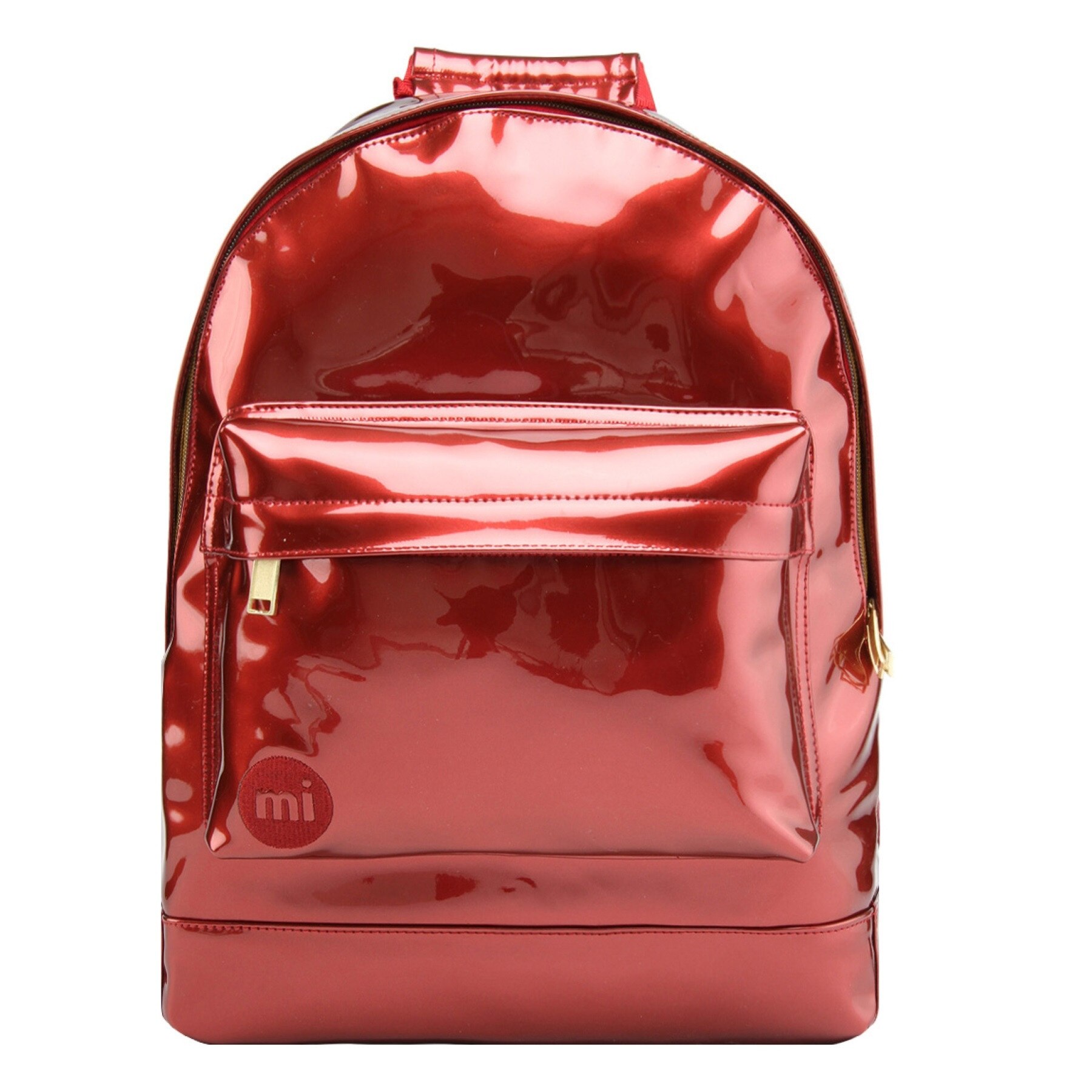 Rucsac rosu Mi-Pac Patent Lucios
