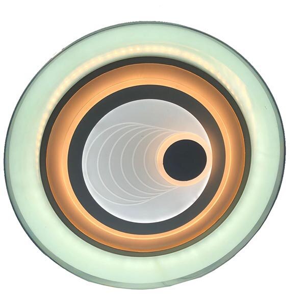 Lustra led moderna ,3 Functii Telecomanda,Ultra Slim ,schelet alb, led inclus 8258