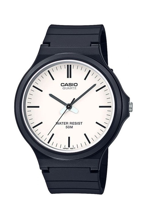 Casio, Часовник с каишка от смола, Черен