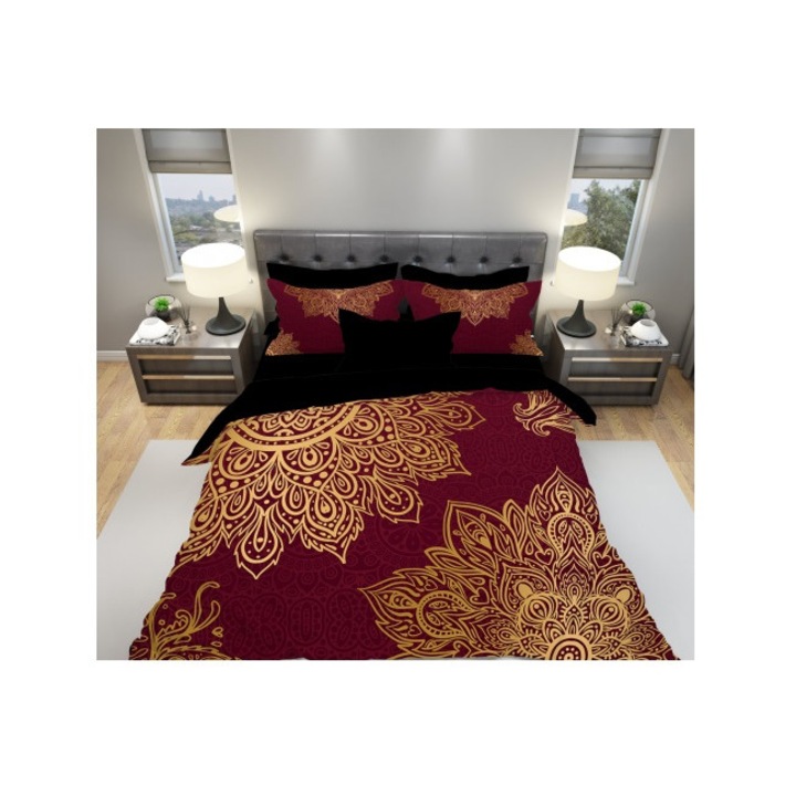 Спален Комплект Intermatrak Nicole Taneff G1235, Памучен Сатен, Малка Спалня, Без Чаршаф