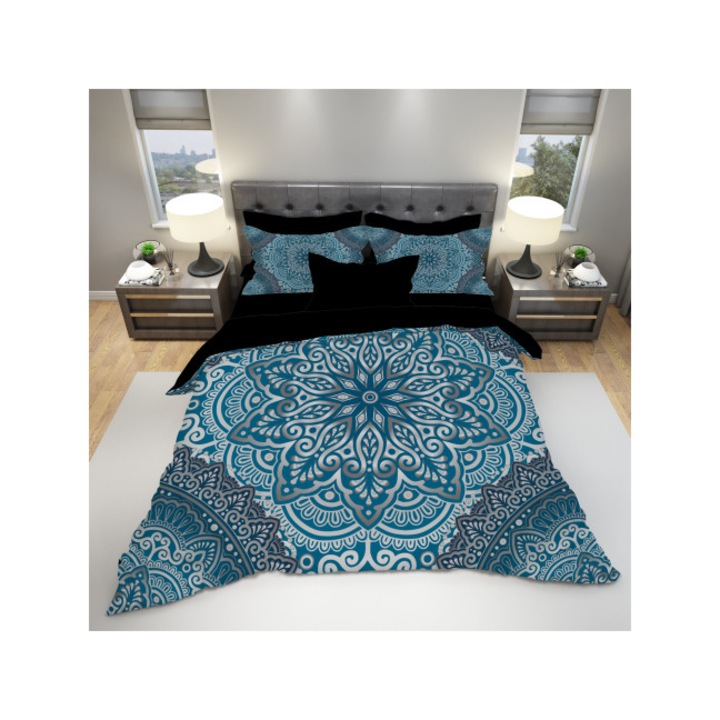 Спален Комплект Intermatrak Nicole Taneff G1237, Памучен Сатен, Единично Легло, Без Чаршаф