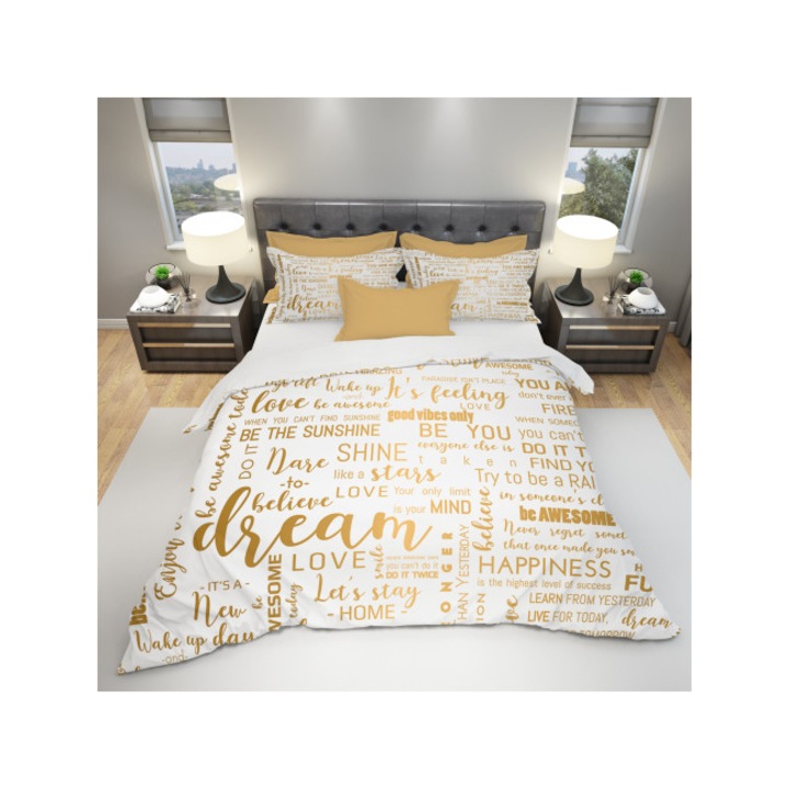 Спален Комплект Intermatrak Nicole Taneff G1044, Памучен Сатен, Единично Легло, Без Чаршаф