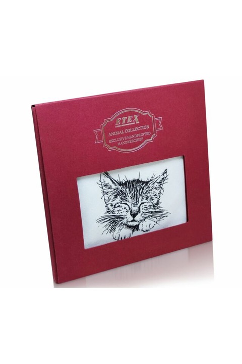 L35 Textilzsebkendő 1 db, cica