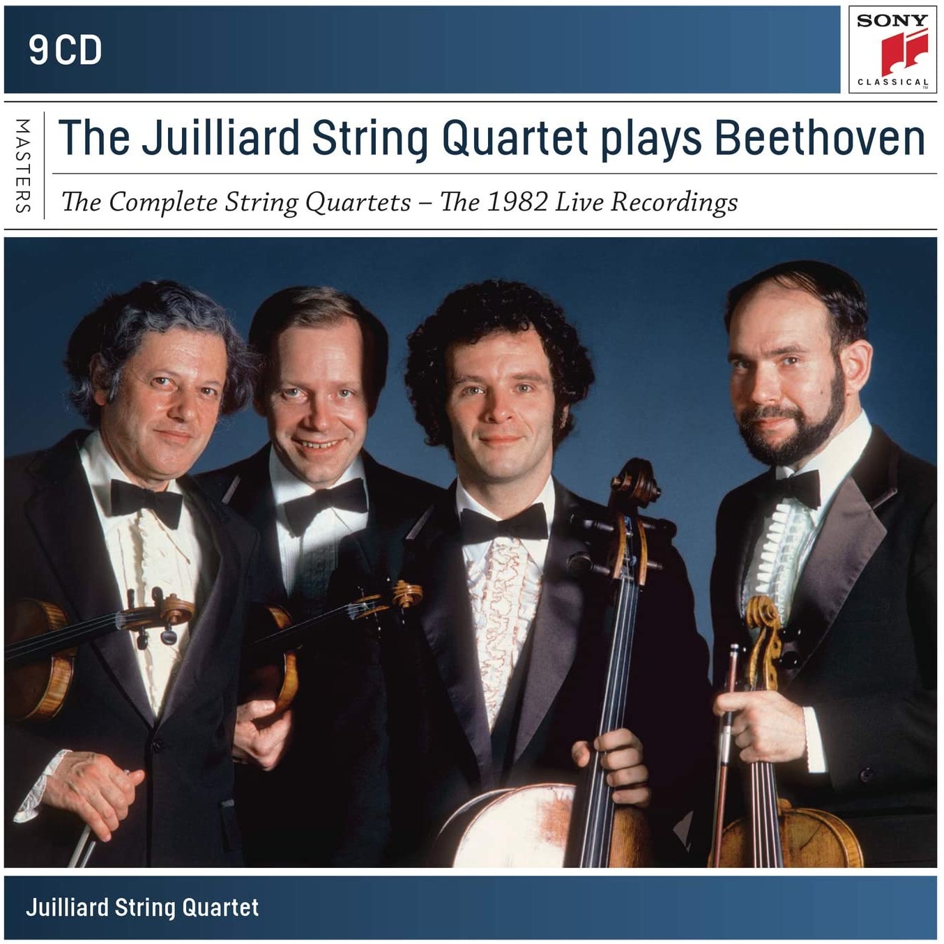 Juilliard String QuartetRobert MannEarl CarlyssSamuel RhodesJoel Krosnick - Beethoven: The Complete String Quartets - The 1982 Live Recordings - CD