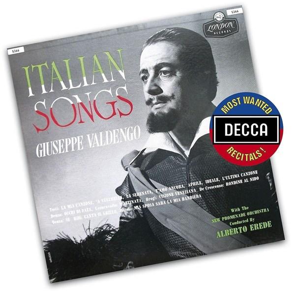Giuseppe ValdengoAlberto EredeNew Promenade Orchestra - Giuseppe Valdengo - Italian Songs - CD