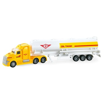 Cisterna transport combustibil frictiune lumini si sunete scara 1:50 - Wenyi Multicolor Cisterna transport combustibil frictiune lumini si sunete scara 1:50 - Wenyi Multicolor