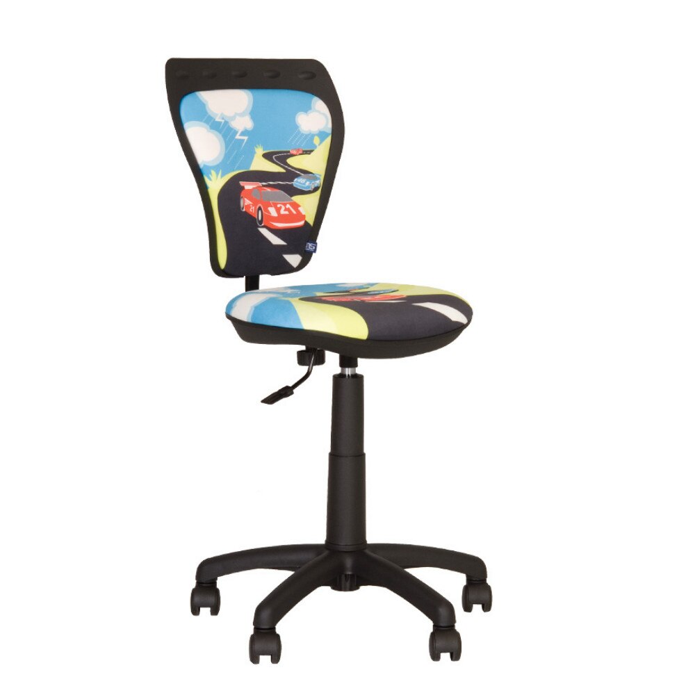 Scaun de birou pentru copii Ministyle Turbo, textil multicolor