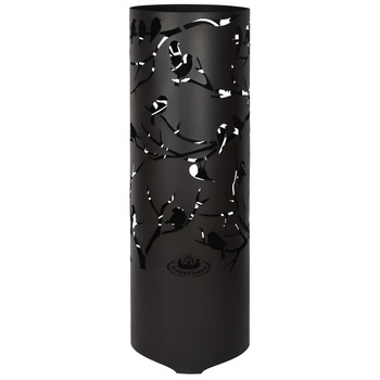 Vatra de foc, Esschert Design, Otel, 39 x 118 cm, Negru Vatra de foc, Esschert Design, Otel, 39 x 118 cm, Negru