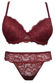 Set lenjerie intima VENERASTYLE Debute 11/15, Bordeaux Set lenjerie intima VENERASTYLE Debute 11/15, Bordeaux