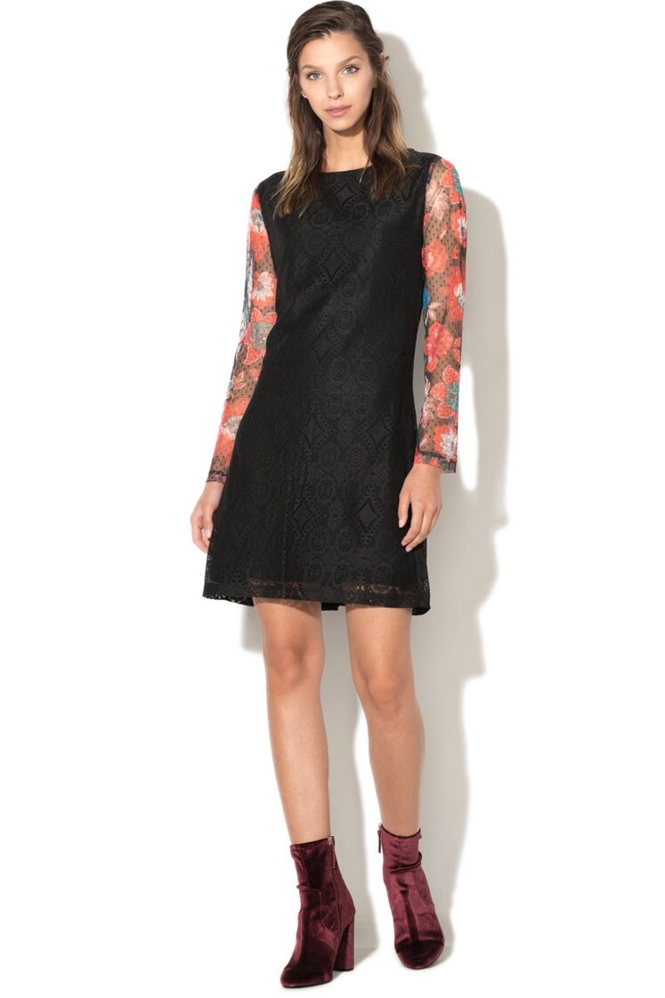 Rochie, Desigual 17WWVW13, Negru